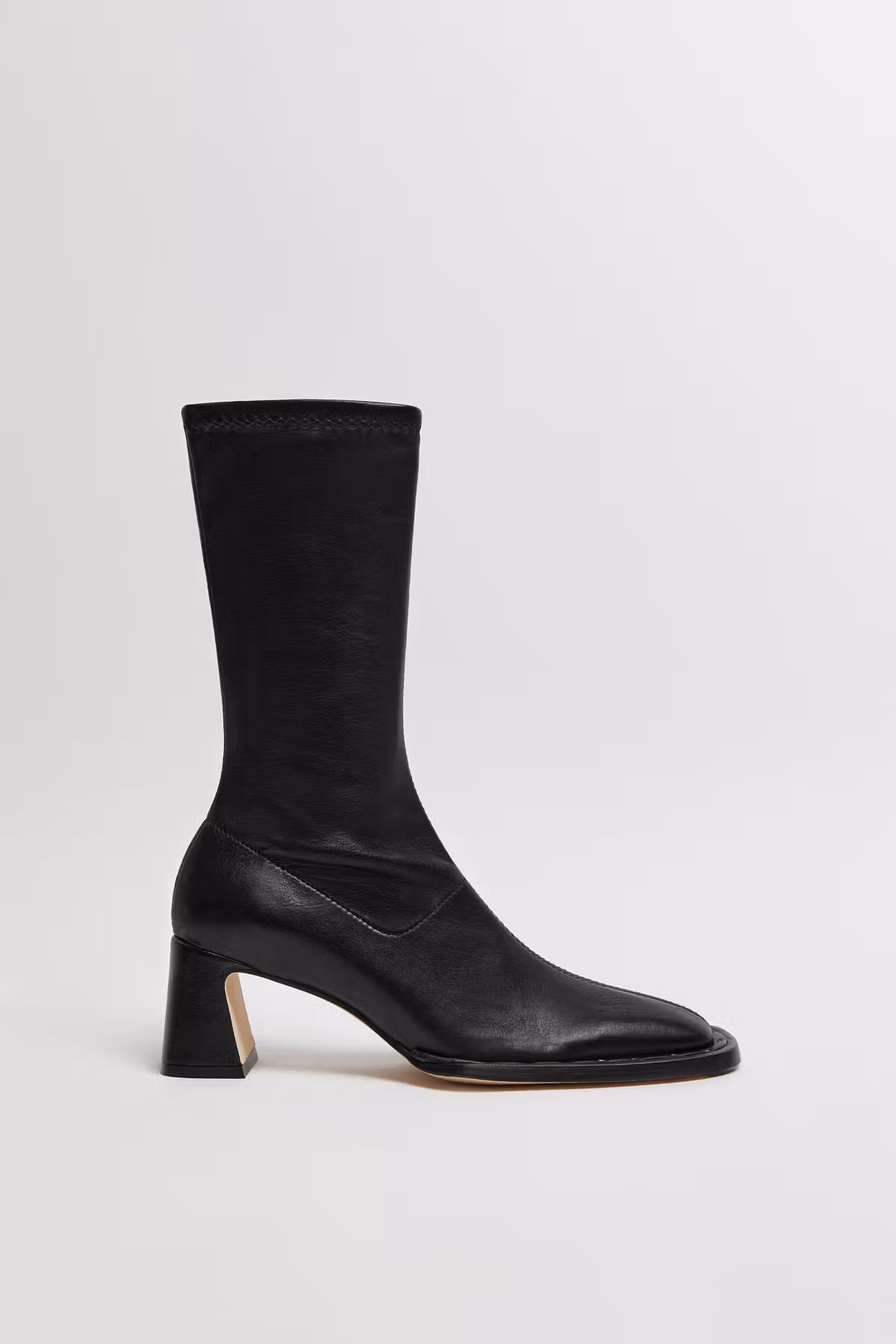 Miista Chasity Black Stretch Boots